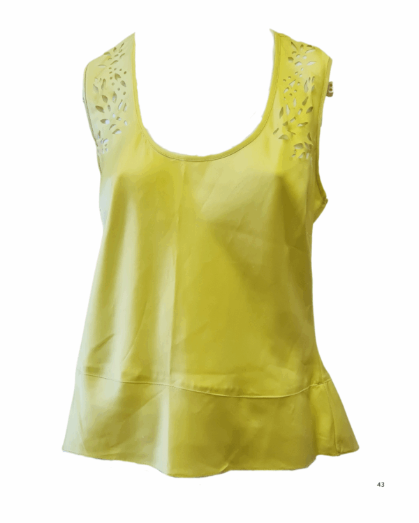 Blusa verde cítrico
