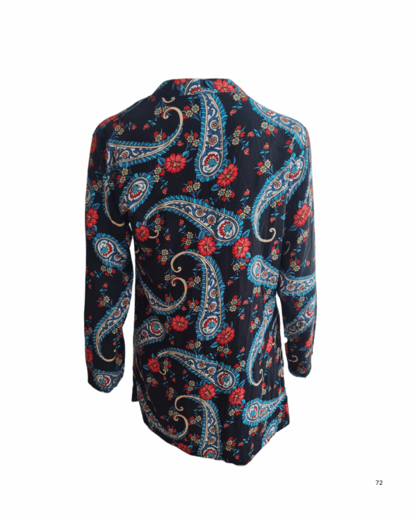 Caftan com estampa paislay - Imagem 2