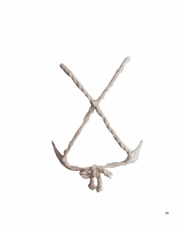 Top de amarração off white - Imagem 2